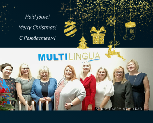 Multilingua keelekeskuse jõulutervitus