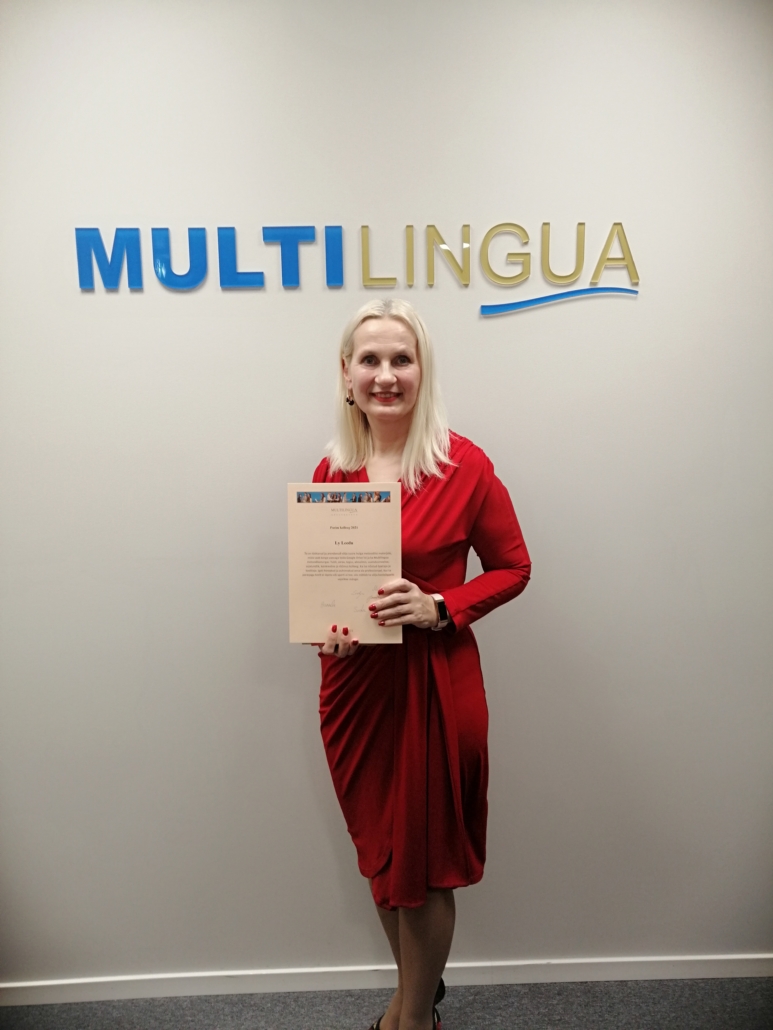 Ly - Multilingua aasta kolleeg 2021 (Multilingua jõulupeol)