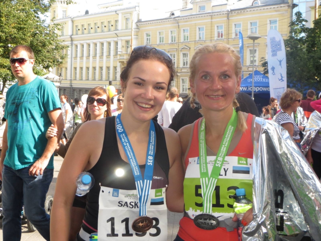 Multilingua maratoninaiskond pärast Tallinna maratoni