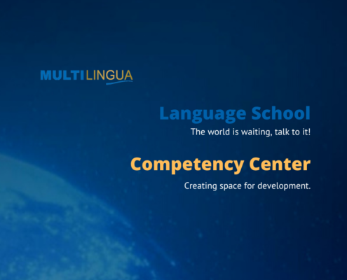 Multilingua keeltekool ja kompetentsikeskus bänner