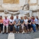Keeleõppereis 50+ grupiga Rooma Kapitooliumi ees