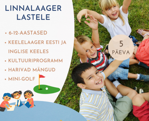 Laste keeleõppelaagrid Tallinnas suvel 2024